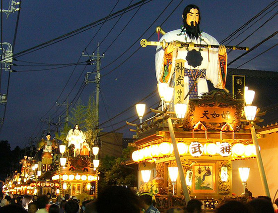 佐原の大祭 夏祭りのトップ画像