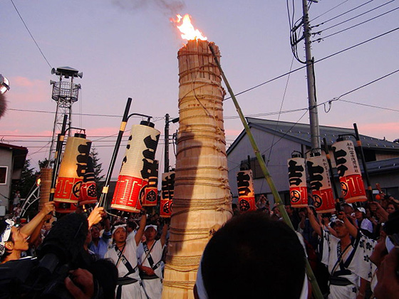 吉田の火祭りのトップ画像