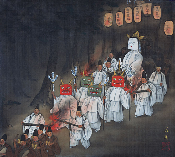太秦の牛祭のトップ画像