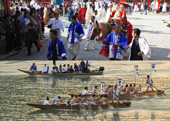 熊野速玉大社例大祭(神馬渡御式、御船祭)のトップ画像