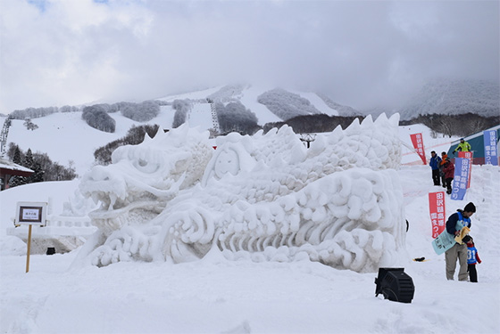 田沢湖高原雪まつりのトップ画像